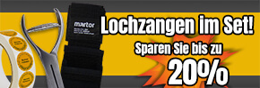 Lochzangen im Set