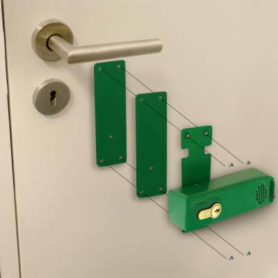Montageanleitung f&uuml;r T&uuml;rw&auml;chter