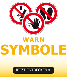 Signalstarke Warnmarkierungssymbole