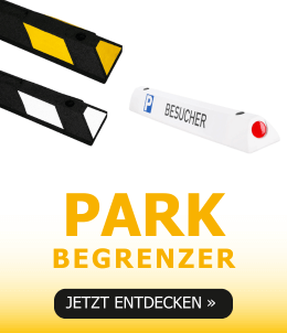 Parkplatzbegrenzer zur Markierung von Parkplächen